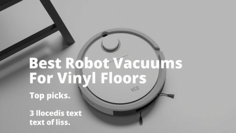 Best Robot Vacuums for Vinyl Floors: Top Picks