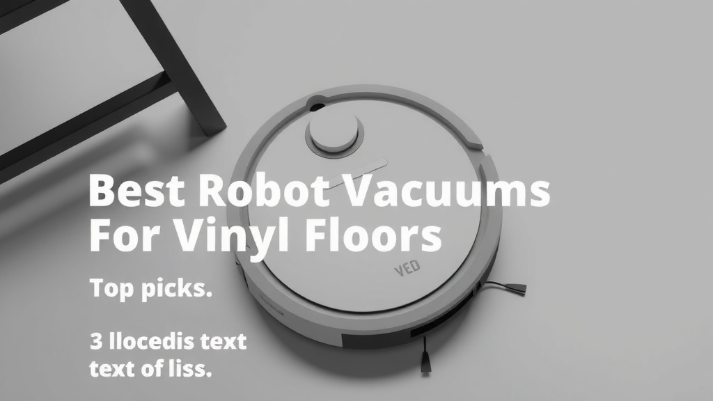 Best Robot Vacuums for Vinyl Floors: Top Picks