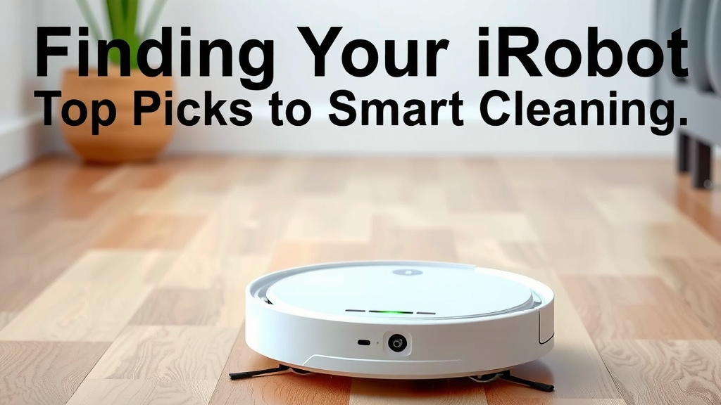 Finding Your Ideal Robot Vacuum Cleaner